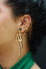 Aliyah Ear Cuff Gold - Milgo Awad